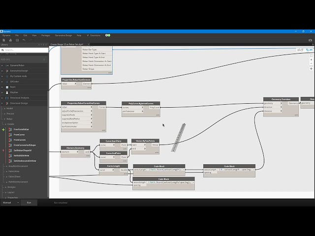 فیلم آموزشی: آموزش Revit 2022 - محلول میلگرد با لنگ (شکل کد 15) با زیرنویس فارسی