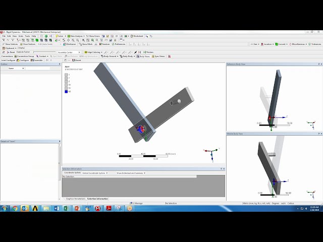 فیلم آموزشی: ANSYS Rigid Body Dynamics با زیرنویس فارسی