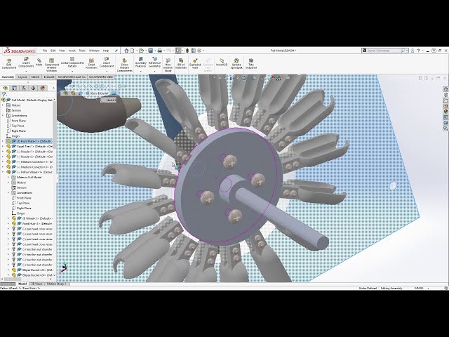 فیلم آموزشی: طرح سطل چرخ پلتون (Solidworks) با زیرنویس فارسی