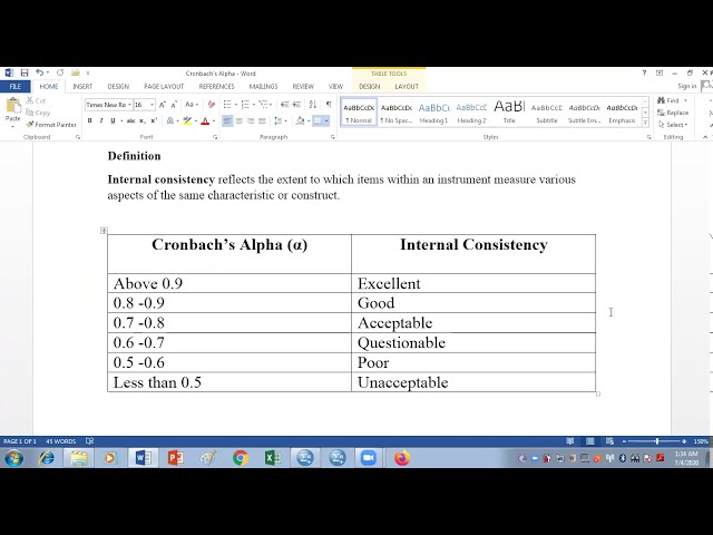 فیلم آموزشی: تجزیه و تحلیل پایایی، آلفای کرونباخ در SPSS