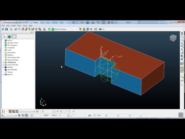 فیلم آموزشی: مدل وارداتی پاورمیل 2018 از Solidworks IGS STEP DXF| DELCAM 2018 با زیرنویس فارسی