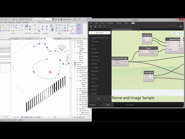 فیلم آموزشی: پارامتر Revit Dynamo Set با نام 01 با زیرنویس فارسی