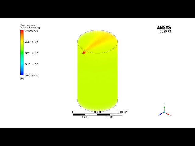 فیلم آموزشی: ANSYS FLUENT Training: Storage Tank حاوی شبیه سازی PCM CFD با زیرنویس فارسی