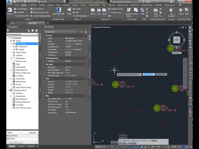 فیلم آموزشی: AutoCAD Civil 3D Tutorial 1 Importing Points با زیرنویس فارسی