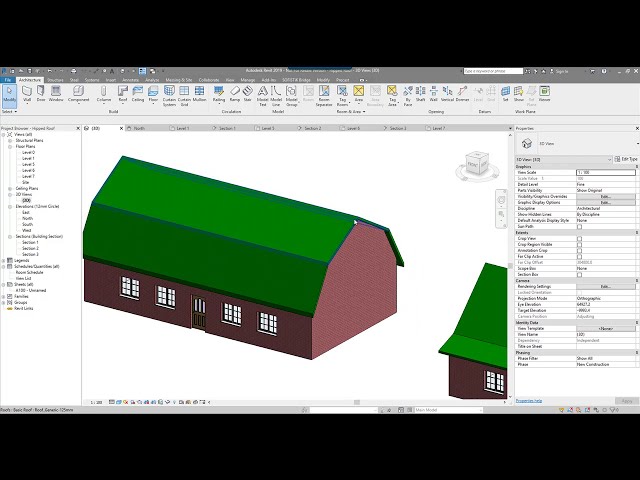 فیلم آموزشی: آموزش مدلسازی سقف در Revit با زیرنویس فارسی