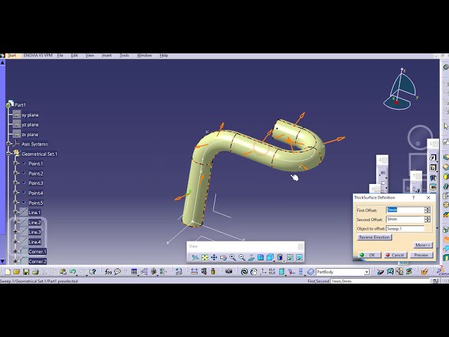 فیلم آموزشی: طراحی لوله های خم سه بعدی I Pipes I Sweep در CATIA با زیرنویس فارسی