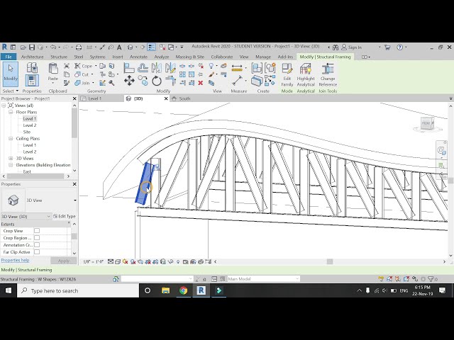 فیلم آموزشی: آموزش Revit - خرپاها با زیرنویس فارسی