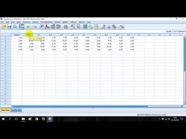 فیلم آموزشی: تغییر ساختار موارد به متغیرها در SPSS با زیرنویس فارسی