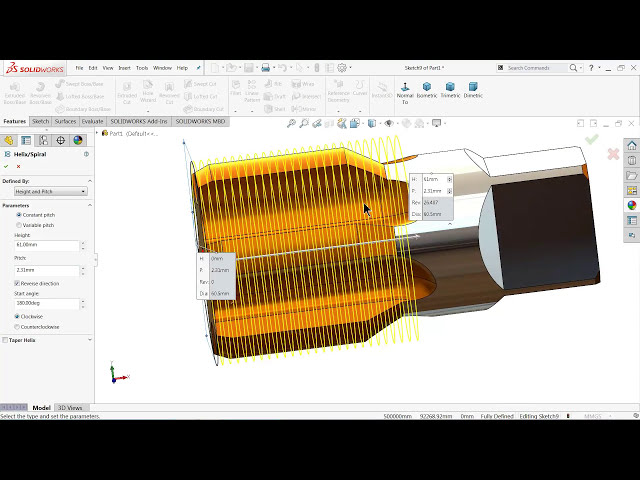 فیلم آموزشی: آموزش Solidworks | طراحی BSP Tap Bit در Solidworks