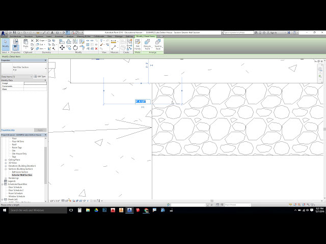 فیلم آموزشی: Revit - نمای بخش و جزئیات دیوار پایه، دیوار بیرونی و سقف! با زیرنویس فارسی