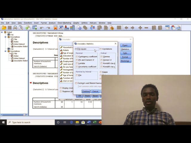 فیلم آموزشی: آموزش SPSS Amharic (#تجزیه و تحلیل توصیفی، #فرکانس و #تقاطع) قسمت 3