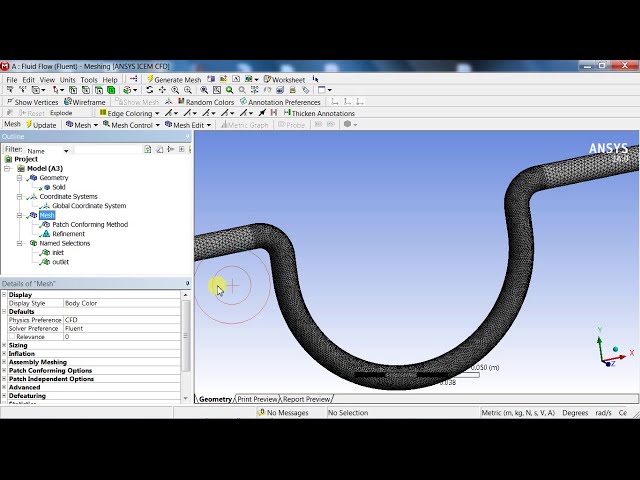 فیلم آموزشی: آموزش ANSYS | تجزیه و تحلیل جریان سیال در یک لوله U-Bend با استفاده از ANSYS Fluent | آموزش ANSYS CFD.