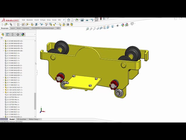 فیلم آموزشی: SOLIDWORKS 2019 - مجموعه ها - الگوی خطی با زیرنویس فارسی