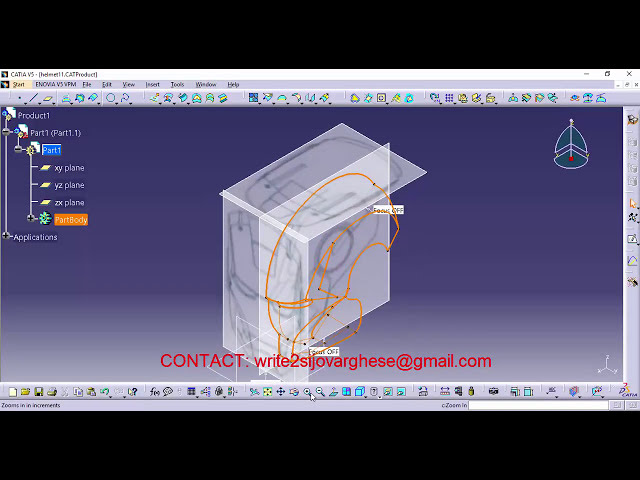 فیلم آموزشی: آموزش catia V5 برای مبتدیان | IRON MAN HELMET