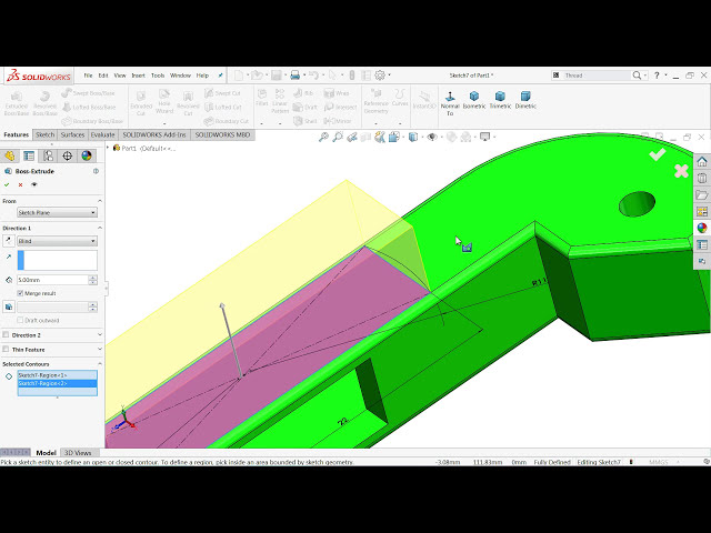 فیلم آموزشی: آموزش Solidworks | طراحی قطب نما (تقسیم کننده) در Solidworks