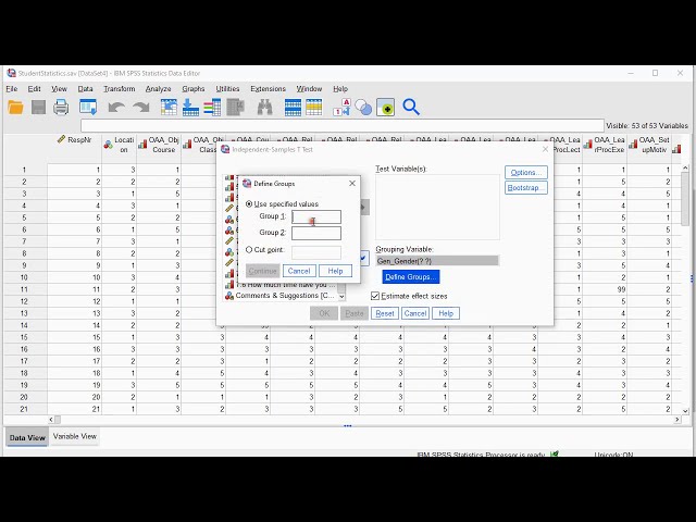 فیلم آموزشی: SPSS - آزمون t کوهن برای نمونه های مستقل با زیرنویس فارسی