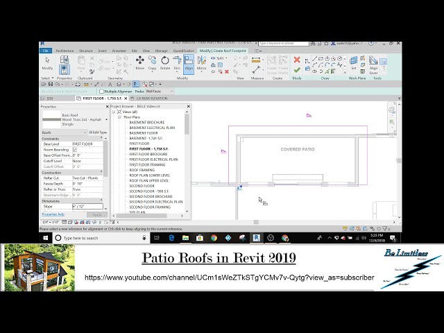 فیلم آموزشی: سقف پاسیو در Revit 2019 با زیرنویس فارسی