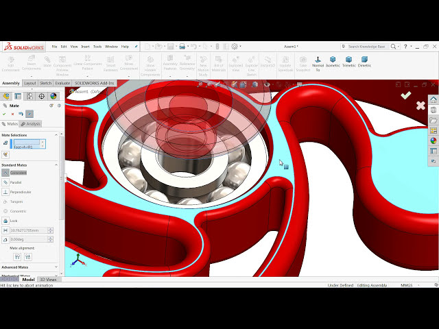 فیلم آموزشی: آموزش Solidworks | طراحی فیجت اسپینر در Solidworks