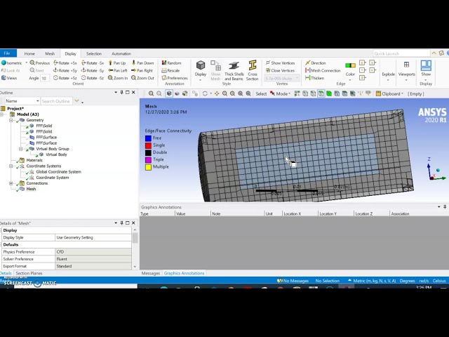 فیلم آموزشی: نحوه ایجاد مش بندی مونتاژ با استفاده از میز کار Ansys برای تجزیه و تحلیل CFD انتقال حرارت با زیرنویس فارسی