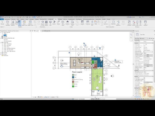 فیلم آموزشی: نحوه مدیریت فایل Revit | مرورگر پروژه | Revit 2020 با زیرنویس فارسی