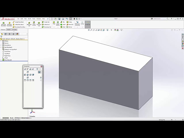 فیلم آموزشی: SOLIDWORKS 101 - بهترین روش ها برای ایجاد قسمت اول با زیرنویس فارسی