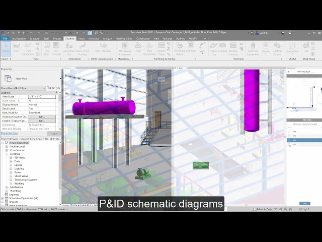 فیلم آموزشی: Revit 2021: P&ID Modeler در BIM 360 Docs