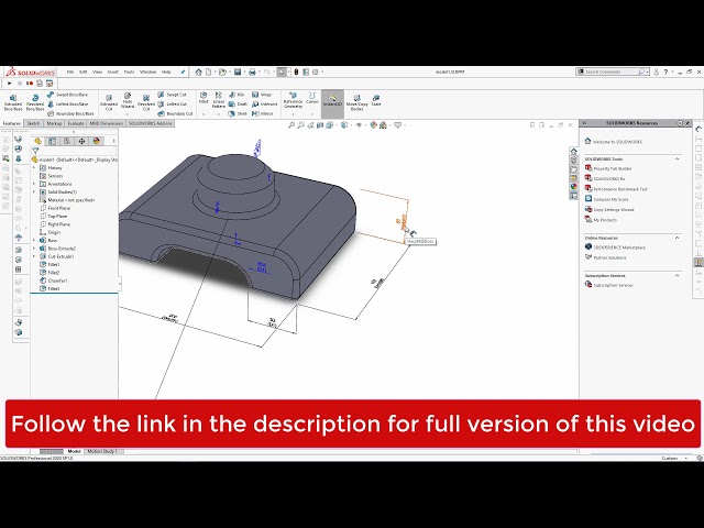 فیلم آموزشی: SOLIDWORKS API در C#.NET Core در VS Code با زیرنویس فارسی