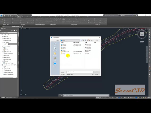 فیلم آموزشی: 8 صادرات سطح به LandXML - Civil 3D Road Design با زیرنویس فارسی