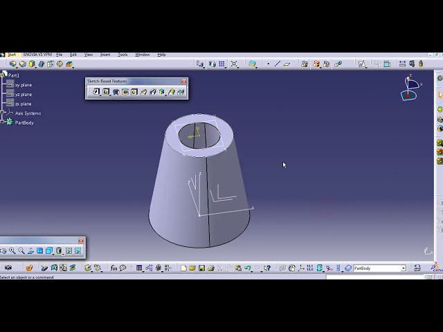 فیلم آموزشی: CATIA V5 جامد چند بخش حذف شده است با زیرنویس فارسی