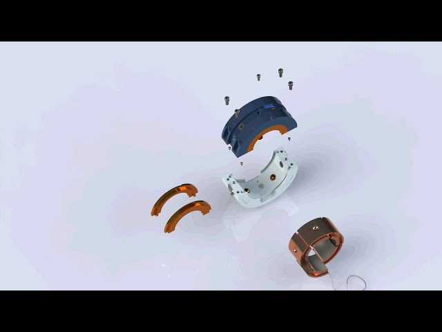 فیلم آموزشی: انیمیشن SolidWorks- یاتاقان ژورنال پد شیب (نوع توپ و سوکت) برای کمپرسور توربو