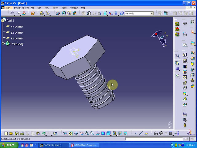 فیلم آموزشی: Catia V5 | طرح پیچ پیچ | HELIX ساده