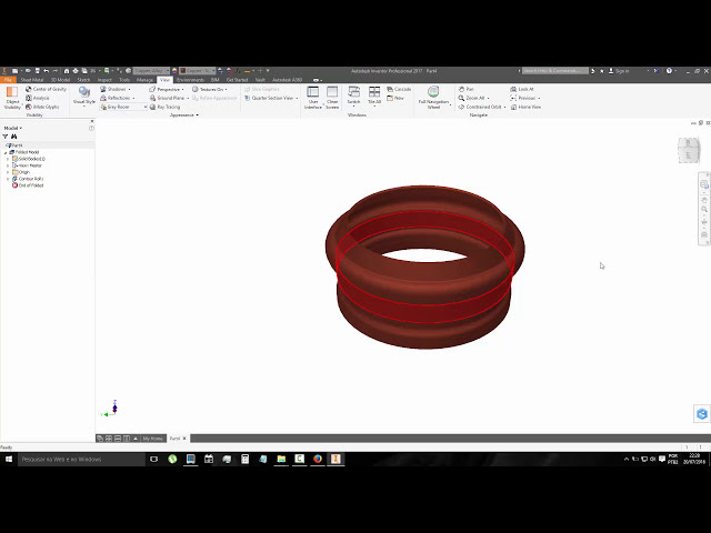 فیلم آموزشی: 197 Autodesk Inventor Sheet Metal Roll Contour Part 1 با زیرنویس فارسی