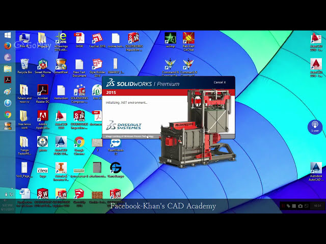 فیلم آموزشی: Solidworks 2015 Installation and Solidworks Activator از 2010-2015 با زیرنویس فارسی