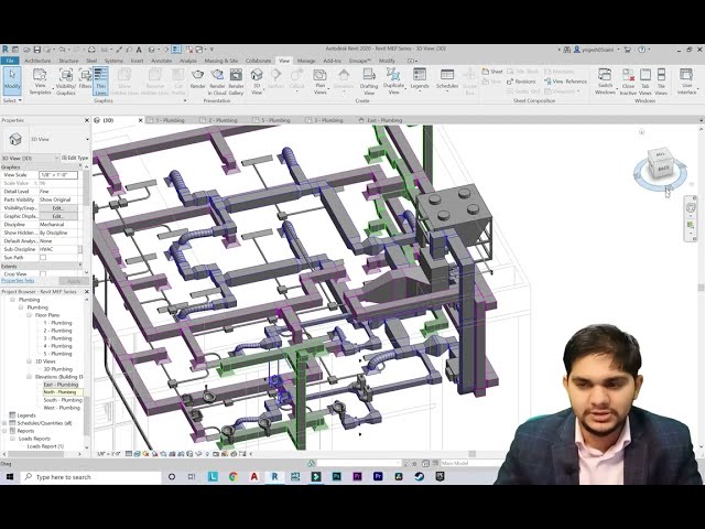 فیلم آموزشی: دوره کامل Revit MEP | آموزش کامل سیستم های لوله کشی قسمت - 3/3