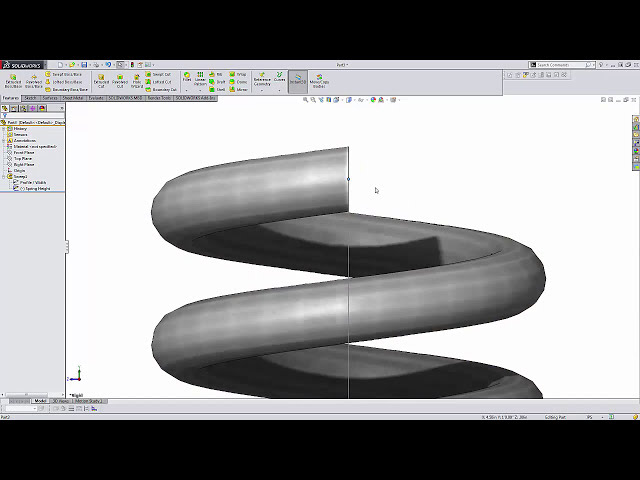 فیلم آموزشی: نکته فنی ویدیویی: ایجاد یک فنر پویا با SOLIDWORKS' \ با زیرنویس فارسی