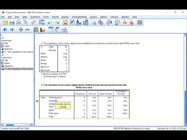 فیلم آموزشی: SPSS - جدول فرکانس (از طریق میانبر توصیفی) با زیرنویس فارسی