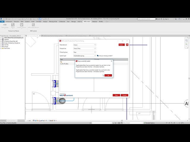 فیلم آموزشی: طراحی لوله کشی انعطاف پذیر در Revit - MEPcontent Revit Plugins