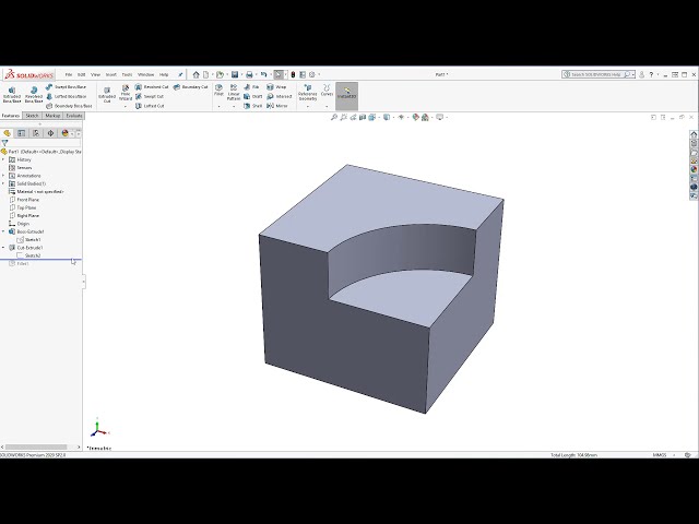 فیلم آموزشی: SolidWorks 2020 (برای مبتدیان مطلق) 01 با زیرنویس فارسی