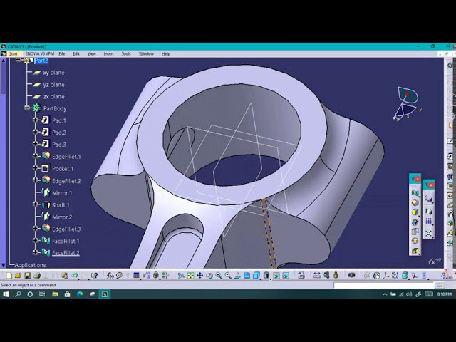 فیلم آموزشی: مدل سازی موتور 4 سیلندر در Catia V5