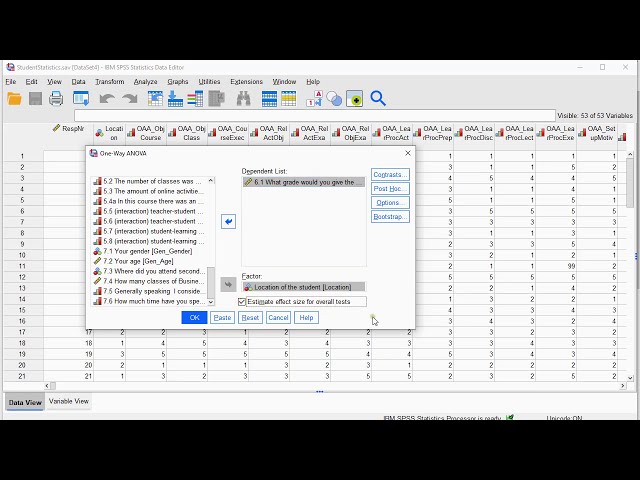 فیلم آموزشی: SPSS - Eta مربع (از طریق یک طرفه ANOVA) با زیرنویس فارسی