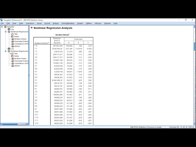 فیلم آموزشی: SPSS - رگرسیون غیر خطی با زیرنویس فارسی