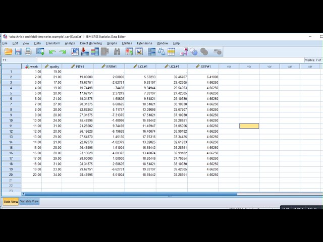 فیلم آموزشی: مدلسازی آریما (فیلم 2) در SPSS: تخمین و تشخیص با زیرنویس فارسی