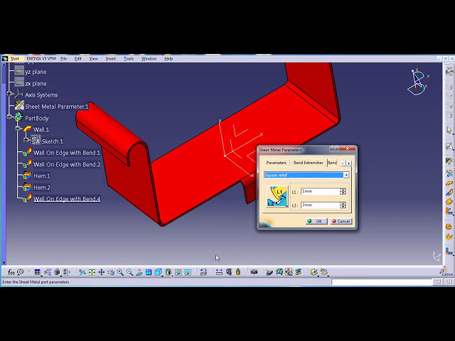 فیلم آموزشی: طرح مولد ورق فلزی CATIA I ASSIGNMENT 1 I PART-1