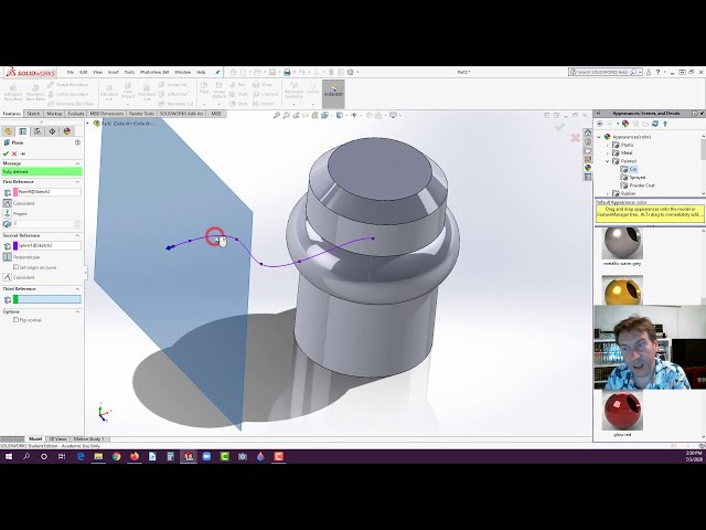 فیلم آموزشی: E4 SolidWorks 2020 - آموزش Basic Modeling 4 با زیرنویس فارسی