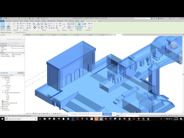 فیلم آموزشی: چگونه SketchUp را به عنوان Mass به Revit اضافه کنیم + سقف / دیوارها / غیره را اضافه کنیم. به صورت جمعی با زیرنویس فارسی