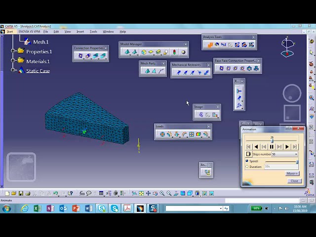 فیلم آموزشی: FEA, Rotating Disk Chapter 4, Catia v5, Nader G Zamani با زیرنویس فارسی