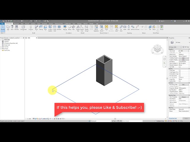 فیلم آموزشی: Revit Snippet: رفع مشکل \ با زیرنویس فارسی