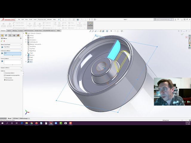 فیلم آموزشی: E2 SolidWorks 2020 - آموزش Basic Modeling 2 با زیرنویس فارسی