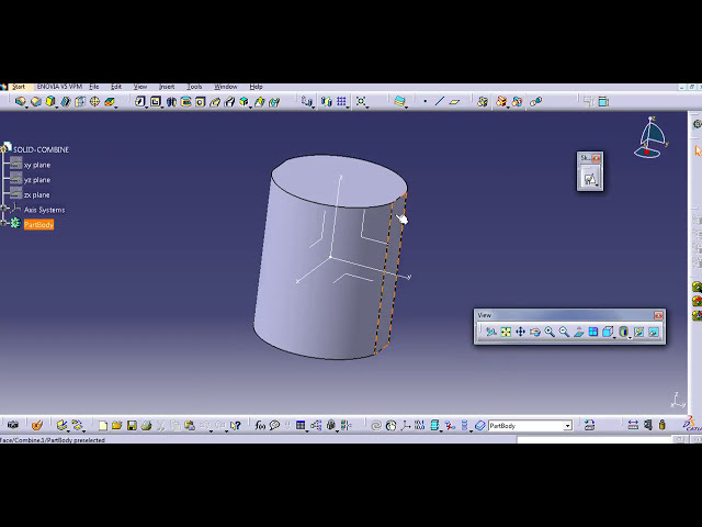 فیلم آموزشی: جامد کمباین- CATIA V5