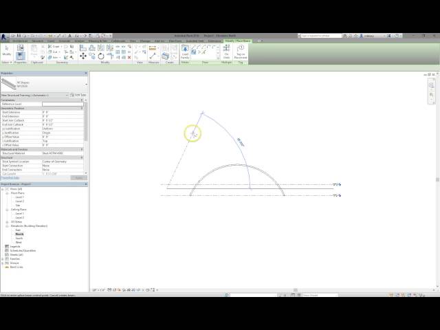 فیلم آموزشی تیرهای منحنی در Revit 2016 با زیرنویس فارسی فیلم های آموزش نرم افزارهای مهندسی و 4595